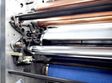 4 Up-Format-Mehrfarbige Offsetdruckmaschine mit 12000sph-Geschwindigkeit