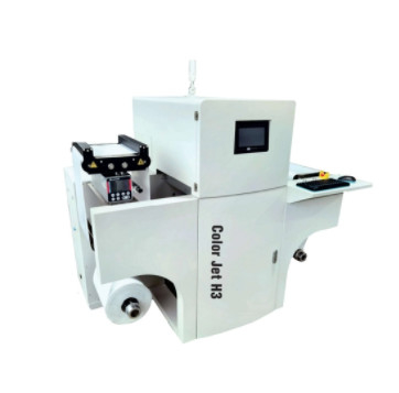 Jet H3 Vierfarbige Druckmaschine für Roll-to-Roll-Etiketten