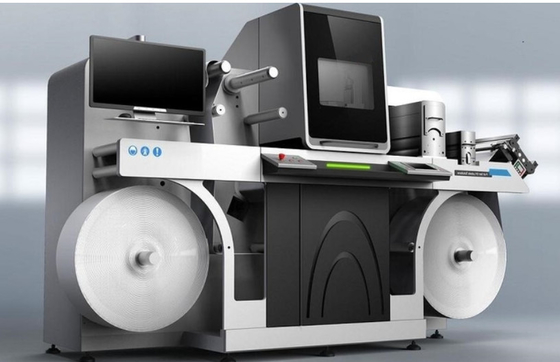 10 - 160um Etikettenfolie Stempeln und Lacken Maschine