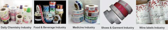 Roll-to-Roll-Fütterungs-CMYK-Digital Inkjet-Etikettendruckmaschine für einfache Bedienung