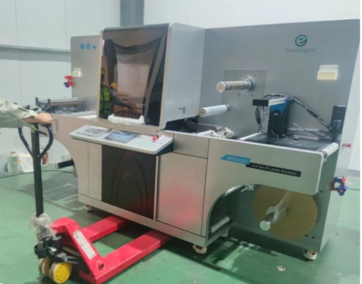 Digitale Etikettenverbesserungsmaschine für Offset-Kunststoffe