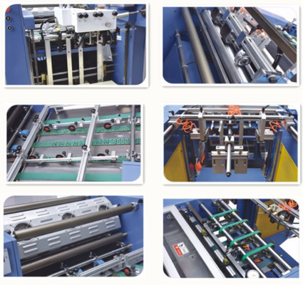 Automatische UV-Spot-Lack- und Verglasungsmaschine für Pappe