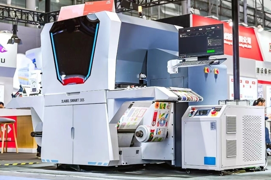 Einseitiger UV-Tinten-Digitaletikettendrucker