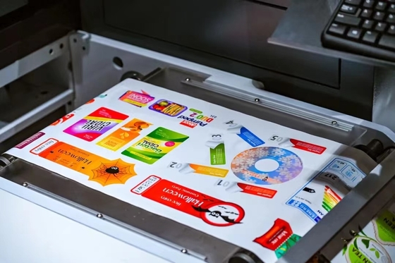 Hybrid-Digitallabel-Multi-Color-UV-Druck- und Lackiermaschine