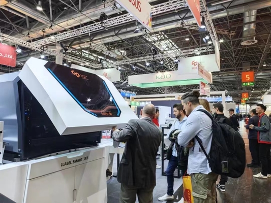 6 Farben digitale Etikettiermaschine UV Inkjet Etikettendrucker