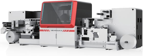 Multifunktionsmaschine für den UV-Druck und die Lackierung von digitalen Etiketten