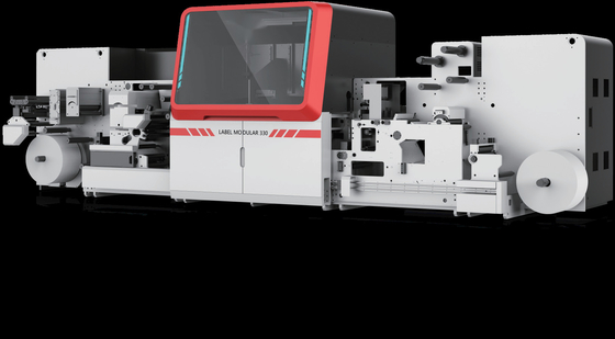 Digitale Inkjet-Etikettendruckmaschine mit 324 mm Druckbreite und bis zu 8 Farben