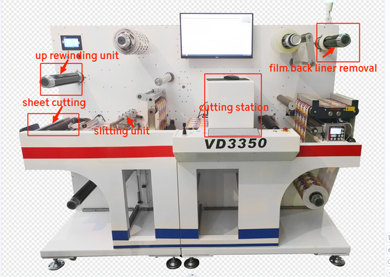 VD3350 Digitale Etiketten-Druckschneider mit Schneid- und Laminationsverfahren