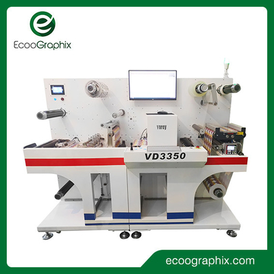 Hochgeschwindigkeits-Hochproduktivitäts-VD3350-Digitallabel-Druckschneidemaschine mit Schneiden und Wiederaufwickeln