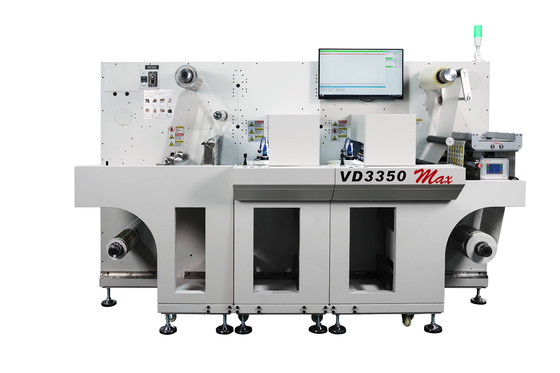 Ein-Station Sechsköpfe VD3350 Digitale Automatik-Etiketten-Totenschneidemaschine