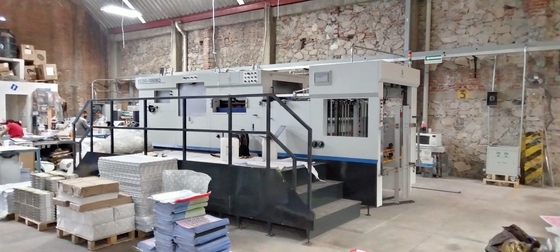 Automatischer Flachbett-Druckschneider mit Abstrichen
