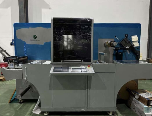 Lackierung und Kaltfolienprägung Digitale Tintenstrahldruckmaschine