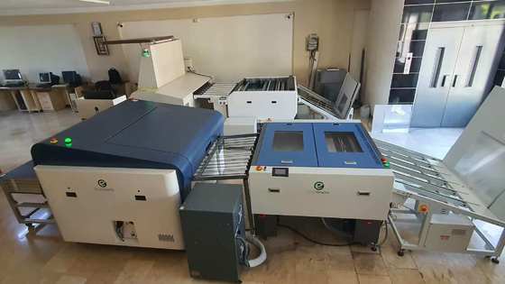 Hochleistungsmaschine zur Herstellung von 64-Kanal-Thermal-CTP-Platten mit 2400 dpi Auflösung und 28 Platten/Stunde