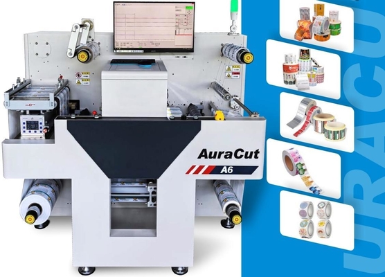 Aura Cut A6 Digital Label Cutter 330mm Breite 11m/min Geschwindigkeit