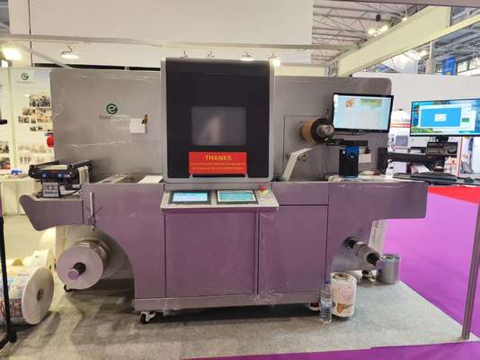 Digitaler Lackdrucker mit 360*360 dpi bis zu 1440*360 dpi Auflösung und 10 m/min - 60 m/min Geschwindigkeit für die hochwertige Etikettenproduktion