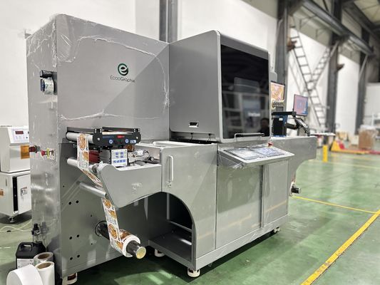 Digitale Verzierungsmaschine mit max. 60 m/min Geschwindigkeit 360*360 dpi Auflösung und 10-50 Mikro Lackschichtdicke
