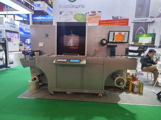 Digitale Rotations-UV-Lackdruckmaschine und Kaltfolienmaschine