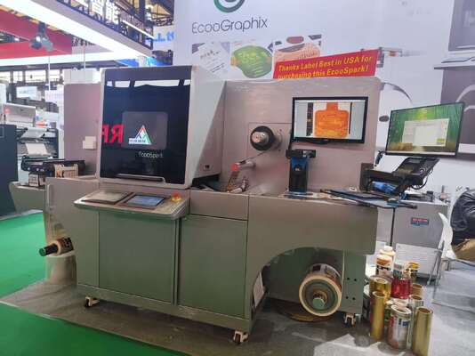 450mm Digitales Etiketten-Nachbearbeitungsgerät für Lackdruck und Kaltfolienprägung