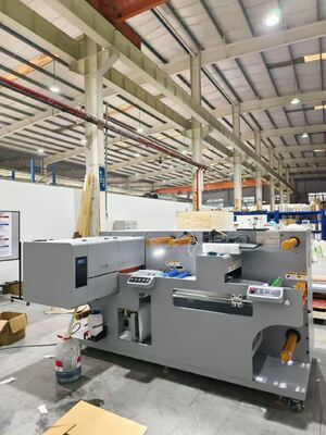 Wirtschaftlicher digitaler Etikettendrucker und -schneider