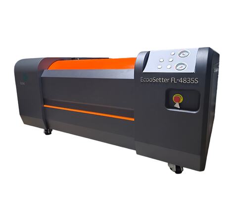 3.5m2/h Ausgangsgeschwindigkeit 5080dpi Auflösung 256CH Laserkanäle Flexo-Druck CTP-Plattenbildmaschine für die Hochgeschwindigkeits-Flexo-CTP-Plattenherstellung
