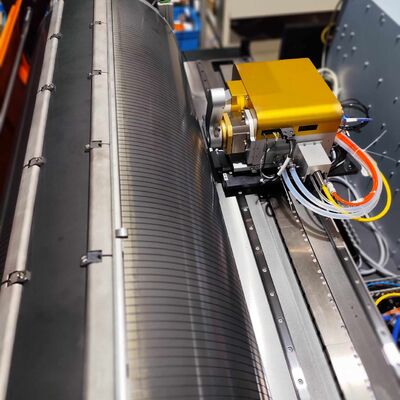 3.5m2/h Ausgangsgeschwindigkeit 5080dpi Auflösung 256CH Laserkanäle Flexo-Druck CTP-Plattenbildmaschine für die Hochgeschwindigkeits-Flexo-CTP-Plattenherstellung