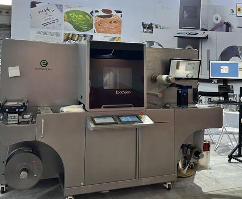 Aufkleber-Verschönerungs-Tintenstrahl-Digitaldrucker-With-UVlack-und -folien-Stempeln