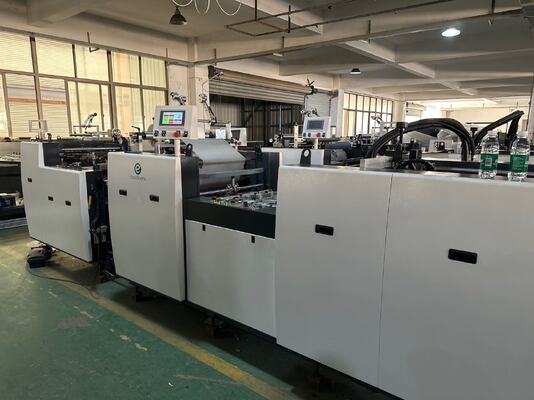 Hocheffizienter vorbeschichteter thermischer Folien-Automat mit 1080 mm maximaler Breite und 10-60 m/min Geschwindigkeit