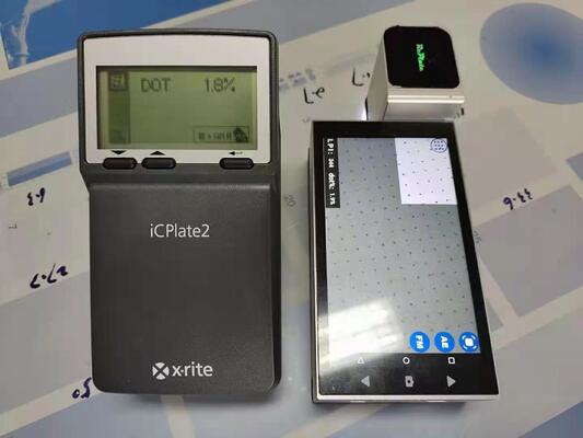 CTP-Plattendensitometer mit berührbarem 720p-HD-LCD-Bildschirm und Android-Betriebssystem und präziser DOT-Messung