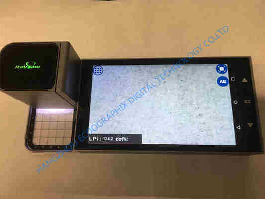 CTP-Druckplatten-Densitometer mit 720p HD-LCD-Touchscreen Android OS und Echtzeit-HD-Mikrobildpunktanalyse