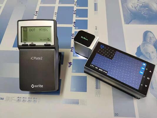 RePlate CTP Platten-Densitometer mit einem hochauflösenden 720p LCD-Touchscreen