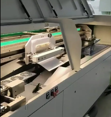 5 Klemmen EVA-Kleber Digitale Buch-Klebebindemaschine mit einer Geschwindigkeit von 2000 Zyklen/h