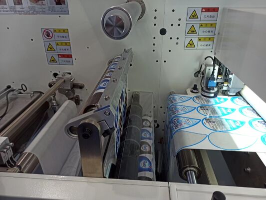330 mm digitale Stanzmaschine für Rollenetiketten mit Motormesser