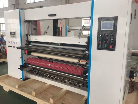 Selbstklebendes HochgeschwindigkeitsThermopapier, das Rückspulenmaschine aufschlitzt