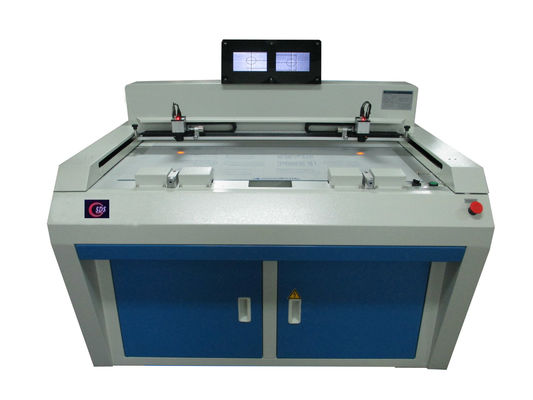 Offsetdruck-Platten-Durchschlags-Maschine mit Doppelcd-kamera-System
