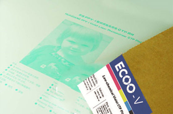 Druckplatte 405nm Photopolymer violetter CTP umweltfreundliche die Offsetplatten-niedrige Chemikalie