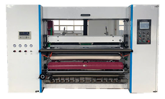 Automatisches Thermopapier, das Rückspulenmaschine mit Schneider aufschlitzt