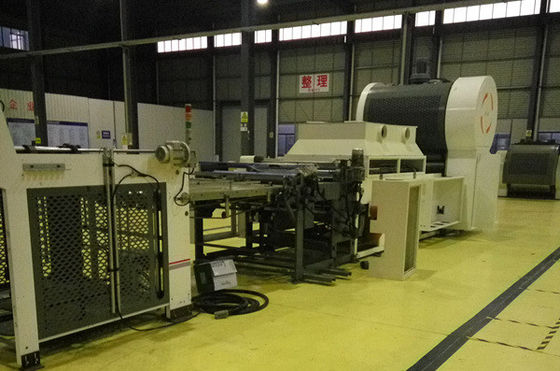 Wasserbasierter Kleber-automatische Flöten-Laminiermaschine MTM