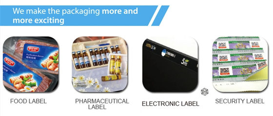 UVaufkleber Logo Printer 60m/Min Flexographic