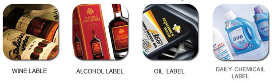 UVaufkleber Logo Printer 60m/Min Flexographic