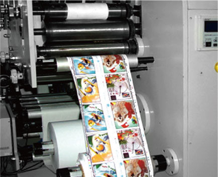 Thermische Presse-UVetikettendruckmaschine CTP Flexo