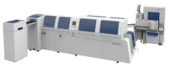 Schnelle Klammern-Digital-Roboter-Buchbindungs-Maschine kundengebundener Druck der Einrichtungs-4
