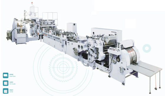 ausbessernde Maschine 34kw 70bags/Min Bottom Bag Window Box