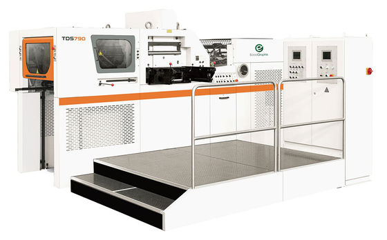 Aufkleber-Karten-heiße Folien-stempelnde und stempelschneidene Maschine mit dem automatischen Abstreifen