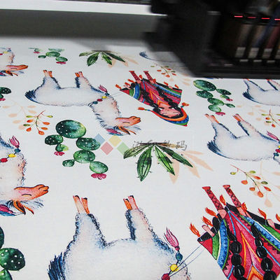 Färbungs-Sublimations-Textil-Digital-Flachbetttintenstrahl-Drucker 1.85m