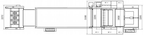 6200PCS/H UV-Spot-Beschichtungsmaschine Verglasung 1090×1440mm