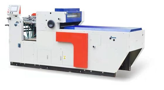 EcooGraphicx Hochgeschwindigkeits-UV-Lackmaschine für Bücher, Plakate und Aufkleber