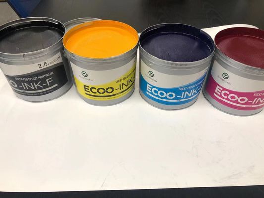Hochglanz enthäutet nicht umweltfreundliche UVdie druckfarbe der Offsetdruck-Tinten-1Kg/Tin 11000rph