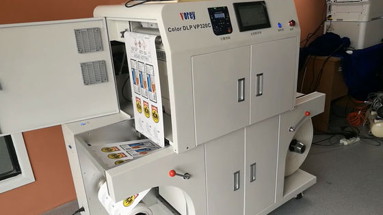 UVled Flexo Etikettendruckmaschine 308mm Format-Digital