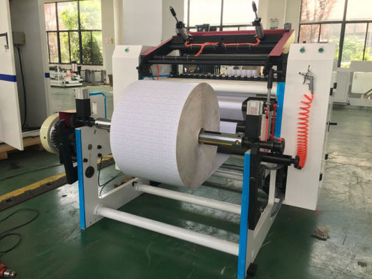 Automatisches Thermopapier PLC, das Rückspulenmaschine 110m/min aufschlitzt