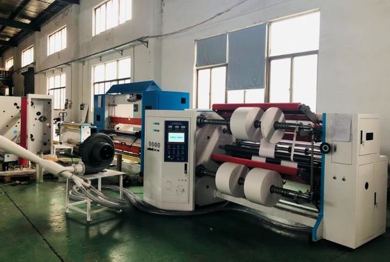 Klebeetikette-Thermopapier-Slitter Rewinder 300m/min